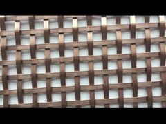 Rede de arame tecida decorativa