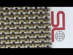 Rede de arame tecida decorativa