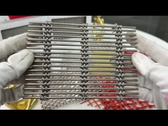 SHUOLONG Interior de aço inoxidável revestimento de malha tecida painéis anti-colisão