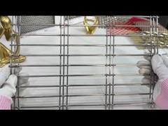 Façade Decorativa Arquitetônica Tecido de Filho de Malha Ginning Flexibilidade de Tecelagem