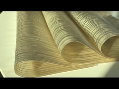 0.9mm fio pintado tecido de metal tecido vidro laminado antincêndio 1,76kg/m2