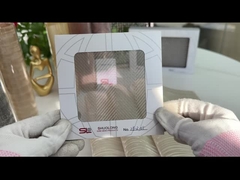 0.3mm espessura 120m vidro laminado interior malha de arame SGS Plain tecido