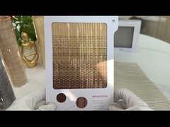 Eco Silver de aço inoxidável tela de malha de arame 0.6mm 0% Área de abertura