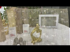 120m Twill tecido de vidro laminado de malha de fio Arquitetônico fachada revestimento