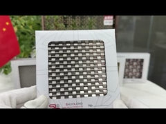 Antigo latão Arquitetônico Metal Mesh Decoração de tela de fachada Superfície lisa