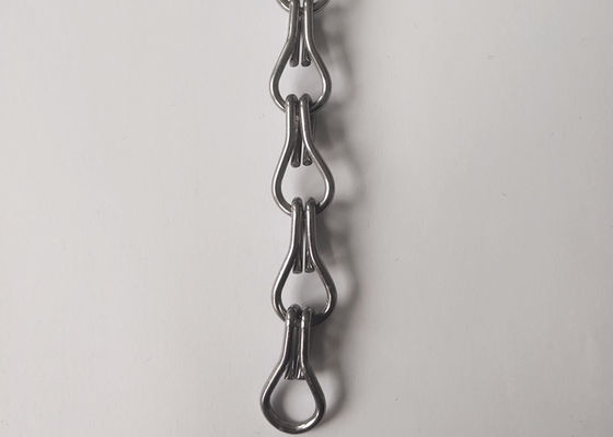 Gancho decorativo arquitetónico de alumínio anodizado da tela 24mm da mosca que oxida não