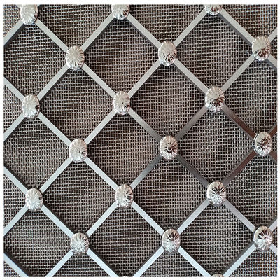 Grelhas de malha de arame elétrico de tecido de twill polido Eco Friendly