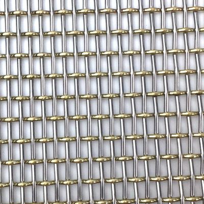 Rede de metal de aço inoxidável personalizável para decoração dura em design interior e exterior