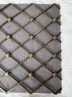 0.6m-2.4m Largura Grades de malha de arame decorativa para porta de armário