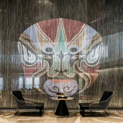 Ecrã de mosca de cadeia de alumínio forte e durável ideal para plantas de processamento de alimentos