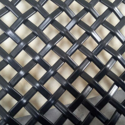 Customized Width Architectural Metal Mesh Expanded Mesh Type Aluminum Panels for Commercial and Industrial Applications