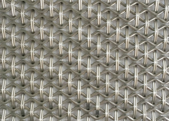 fio tecido metal Mesh Durable 304 Mesh Screen de aço inoxidável de 15m