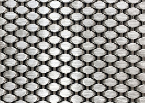 comprimento de aço inoxidável de Mesh Cladding High Tensile Strength 4.5m 5.5m do metal 316L