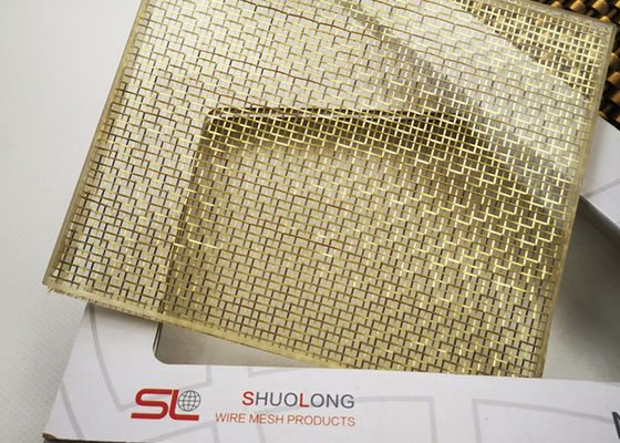Aço laminado de Mesh Fine Metal Fabrics Stainless do fio do óleo 68% vidro livre