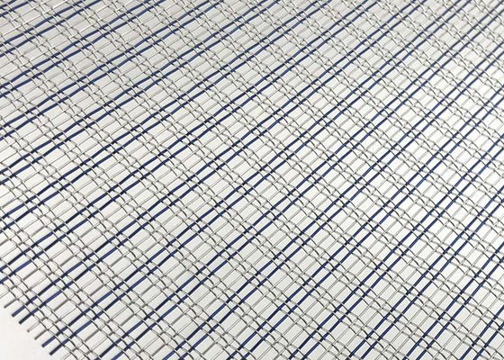 O vidro colorido flexível laminou o fio Mesh Metal Fabrics