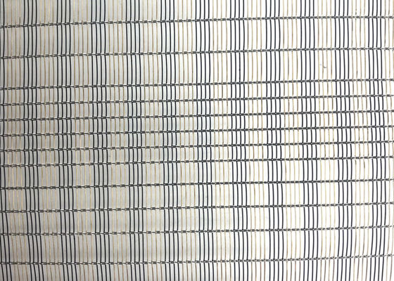 Largura fina decorativa ultra fina de Mesh Laminated Glass Fabrics 2.5m do metal