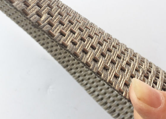 Metal decorativo 5m x 2.5m Mesh For Wall Coverings arquitetónico de aço inoxidável