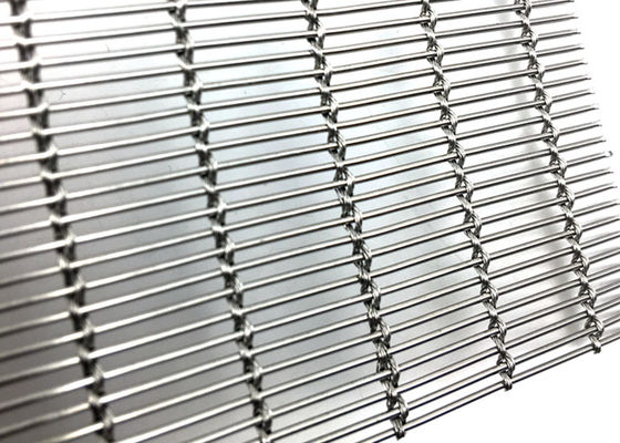 O fio tecido Ss316l cabografa o metal expandido arquitetónico Mesh For Facade