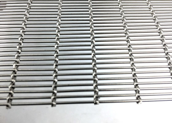 O fio tecido Ss316l cabografa o metal expandido arquitetónico Mesh For Facade