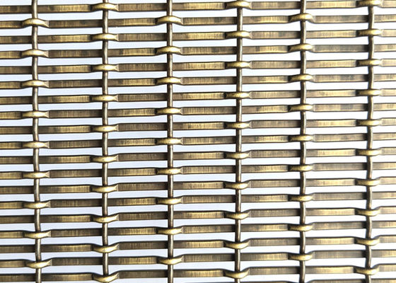 o metal arquitetónico dos tetos de 3mm engrena 45,7% áreas de abertura