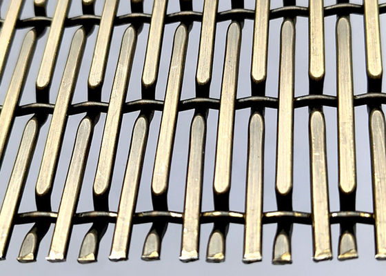 o metal arquitetónico dos tetos de 3mm engrena 45,7% áreas de abertura