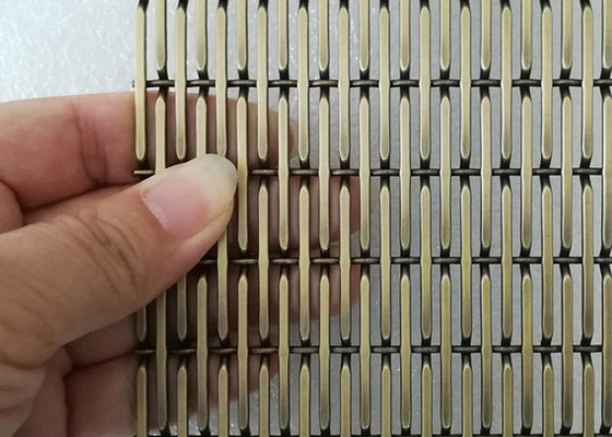 o metal arquitetónico dos tetos de 3mm engrena 45,7% áreas de abertura