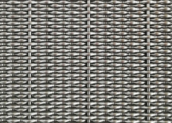 1.5m Mesh For Exterior Wall Cladding decorativo arquitetónico tecido 304SS