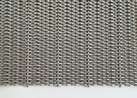 1.5m Mesh For Exterior Wall Cladding decorativo arquitetónico tecido 304SS