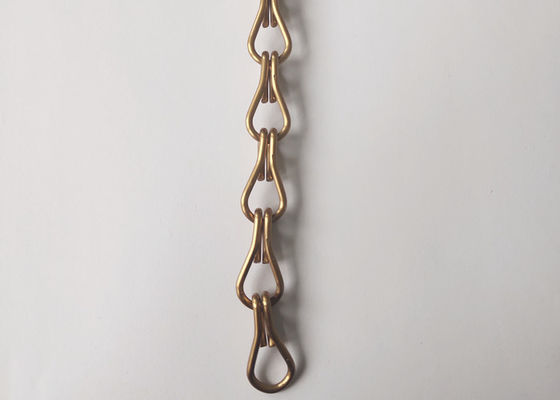 Lixe a tela de alumínio anodizada 1.5mm da mosca da corrente da cor para a decoração do teto