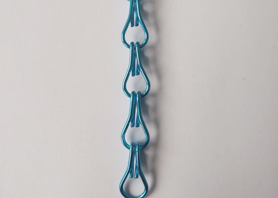 resistência de desgaste da tela da porta do elo de corrente do gancho do dobro do metal de 2.0mm