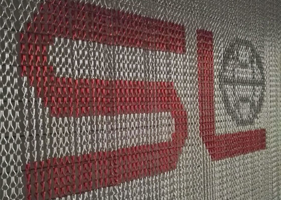 As cortinas anodizadas de alumínio recicláveis do elo de corrente voam telas para vestir a oposição