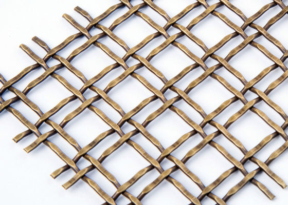 fio decorativo Mesh Grilles Stainless Steel Metal Mesh For Partitions de 3.3mm