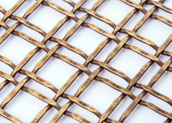 fio decorativo Mesh Grilles Stainless Steel Metal Mesh For Partitions de 3.3mm