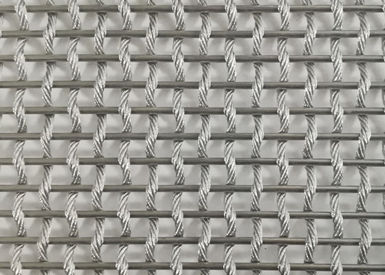 Elevador arquitetónico de Mesh Fabric Decorative Screen For do metal flexível