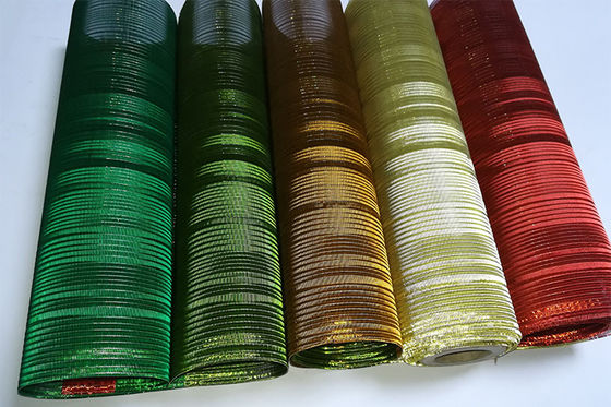 O vidro de lustro personalizado da cor laminou o fio Mesh Packaging In Carton