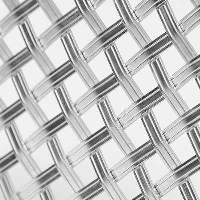 Fio 2mm interior de aço inoxidável liso Mesh Color Options Available Packed em páletes