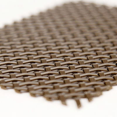 Fio tecido decorativo de bronze de alumínio Mesh Durable Anodizing