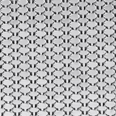 0.5m-2.0m galvanizados passam o fio tecido decorativo Mesh Fabric For Filtration
