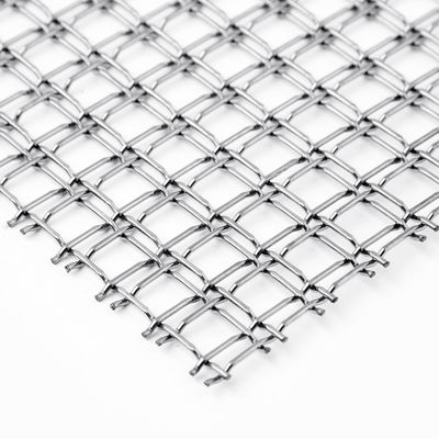 Quadrado que anodiza Mesh Wire Weaving de aço inoxidável decorativo