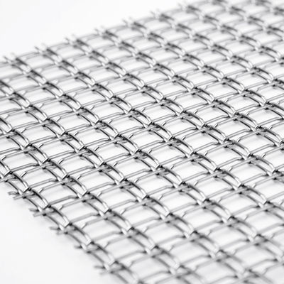 Quadrado que anodiza Mesh Wire Weaving de aço inoxidável decorativo