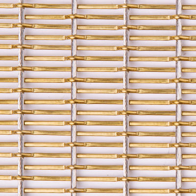 Metal arquitetónico de anodização de bronze Mesh Fabric For Filtration Applications