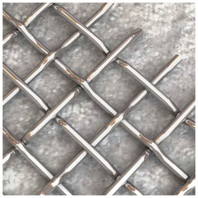 Fio de aço inoxidável Mesh For Industrial Applications do friso do fechamento do OEM