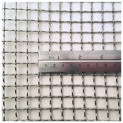 Cartões de malha de arame elétrico de aço inoxidável galvanizado fechado com 2,5 mm de diâmetro