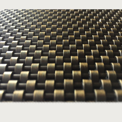Chapeamento tecido resistente à corrosão de Mesh Panels Steel Rectangle Nickel do fio