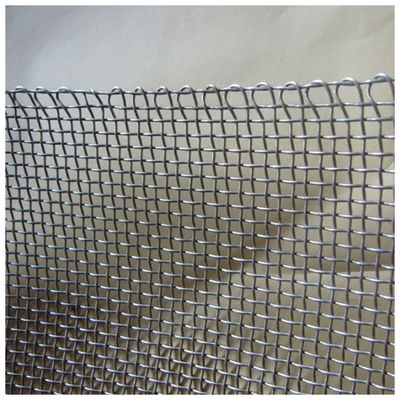 Pvc revestido 0,5 mm Dia Lock Crimp Wire Mesh aço inoxidável