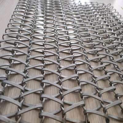 0.5mm-2.0mm Diâmetro de fio espiral malha de fio com certificado SGS / largura 0.5m-2.0m