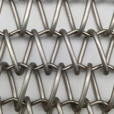 Anticorrosivo de aço inoxidável espiral de malha de arame para cortina divisor de sala