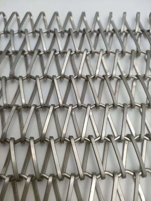 Revestimento galvanizado resistente à corrosão de malha espiral de aço inoxidável