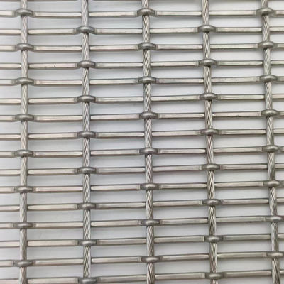 Aço inoxidável 400Mesh Interior Wire Mesh Twill Tecido para cortina divisória