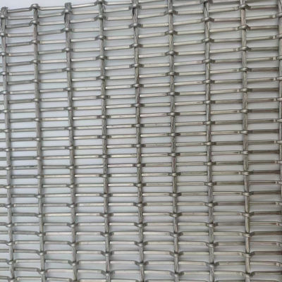 Aço inoxidável 400Mesh Interior Wire Mesh Twill Tecido para cortina divisória